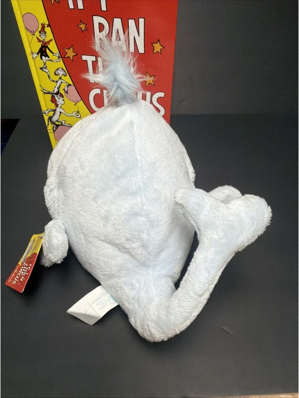 Kohls Set Of 2 Dr Seuss If I Ran The Circus Plush And Book Blue Whale NWT Clean